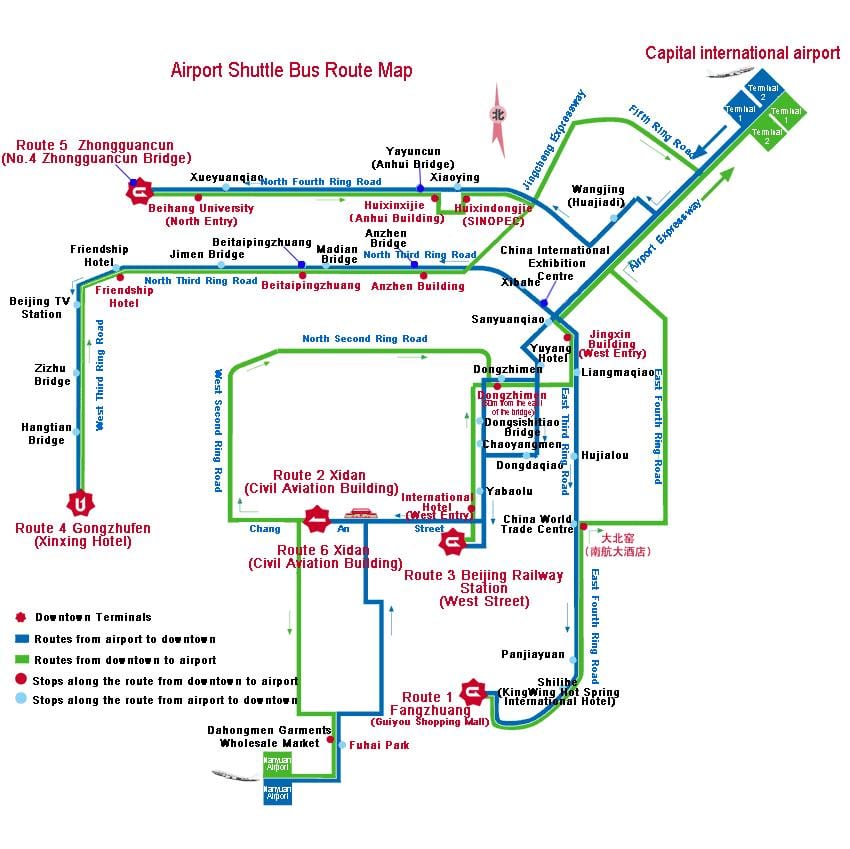 mapa ng Shenzhen bus
