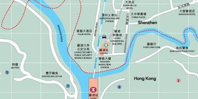 Mapa ng luohu komersyal na lungsod