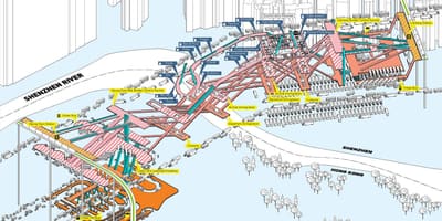 Mapa ng Shenzhen 3d