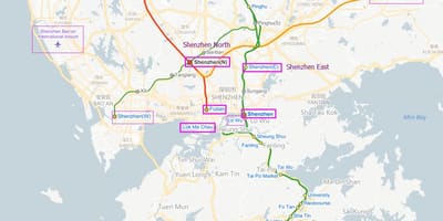 Szx airport mapa