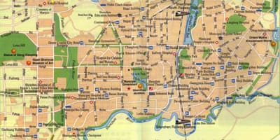 Mapa ng Shenzhen city