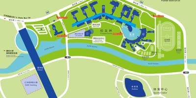Mapa ng Shenzhen university